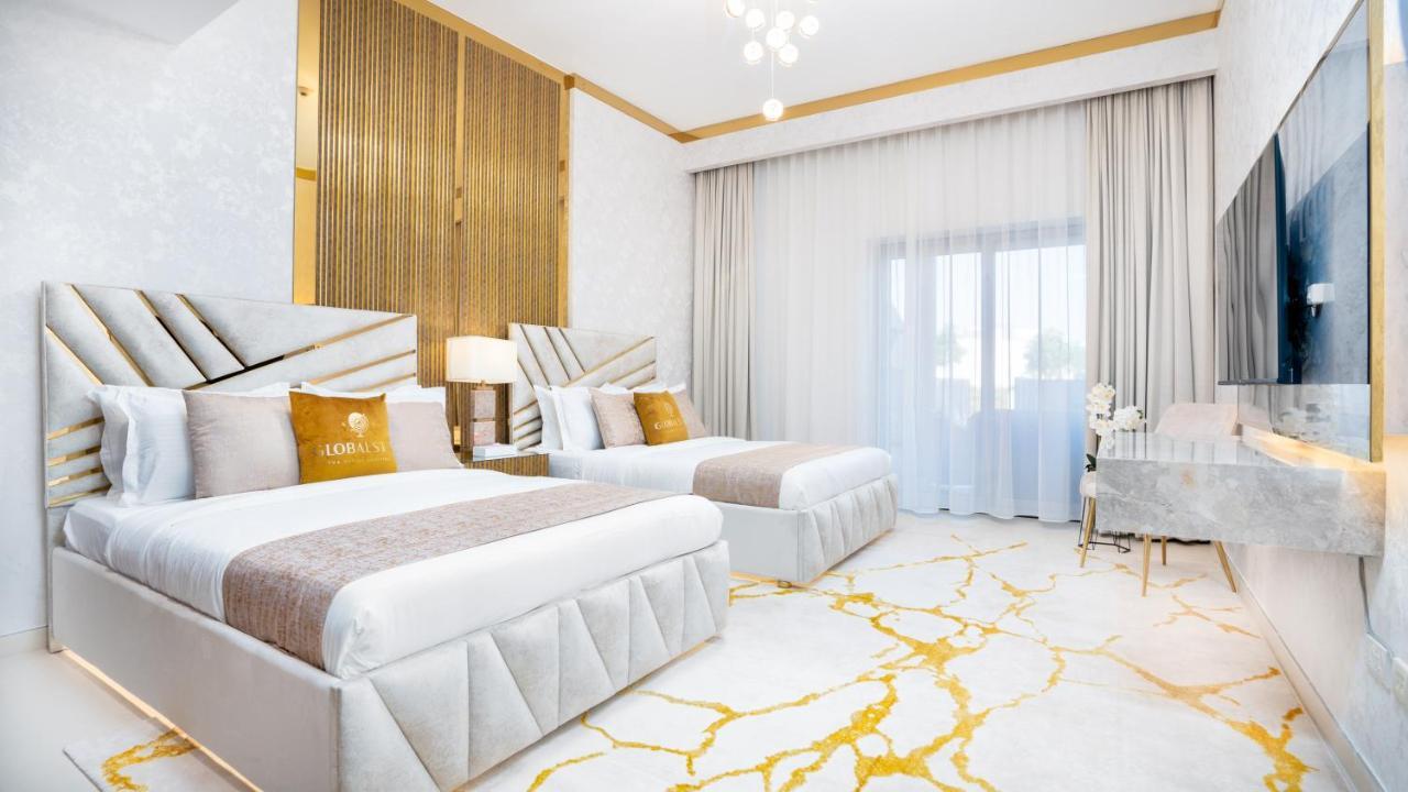 Exclusive Retreat Globalstay'S New 3Br Townhouse With Private Pool Dubaj Kültér fotó